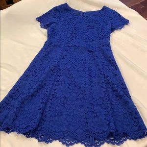 REDUCED Royal blue lace dress by Talbots